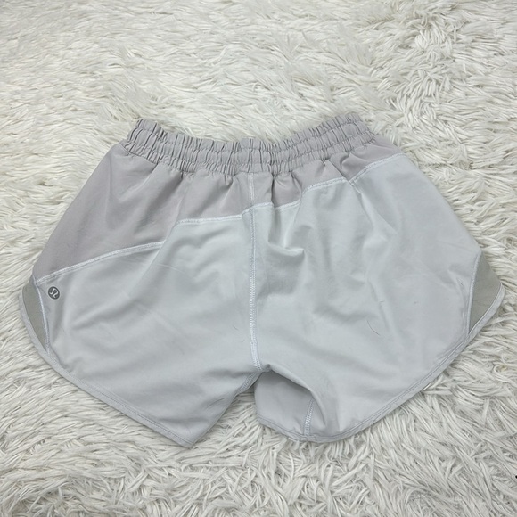 Lululemon Hotty Hot Short *Asym Light Chrome / White / White - Picture 5 of 5